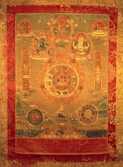 Meditationsbild zur Tibetischen Astrologie