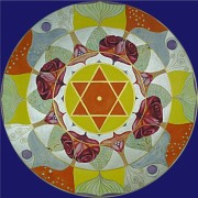Astrologie kreativ, Fische-Mandala