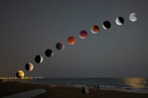 11 Stufen der Mondfinsternis